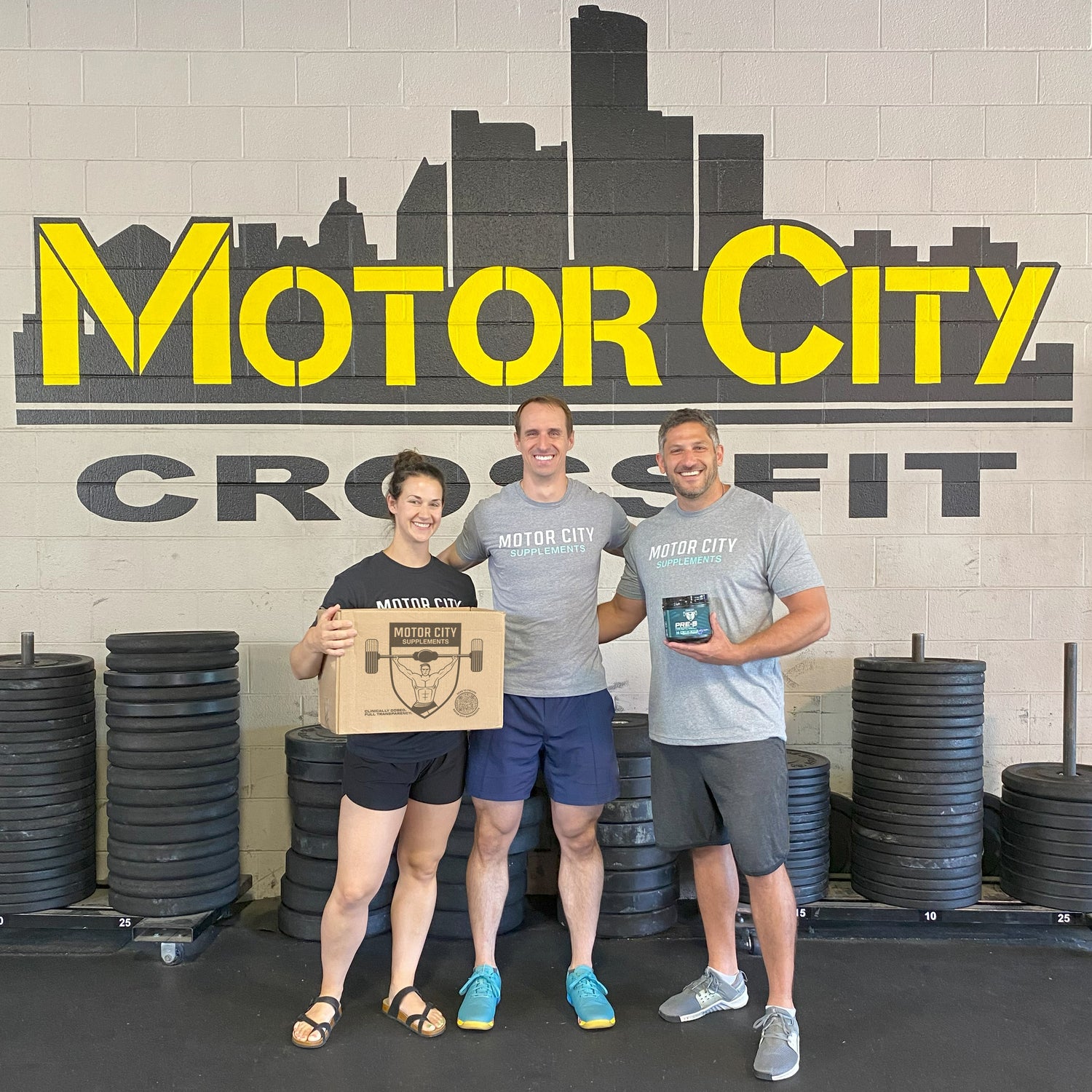 Motor City Crossfit Banner with Wholesale Partners